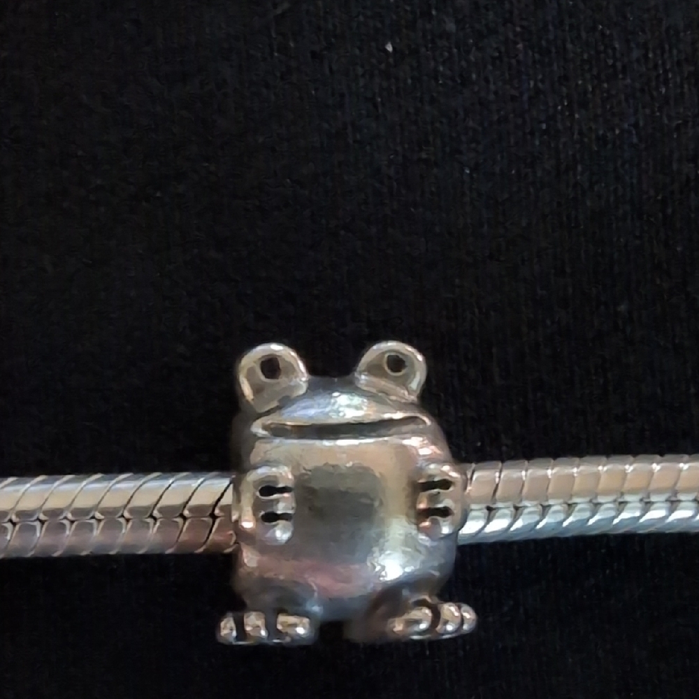 Pandora Silver Frog Charm